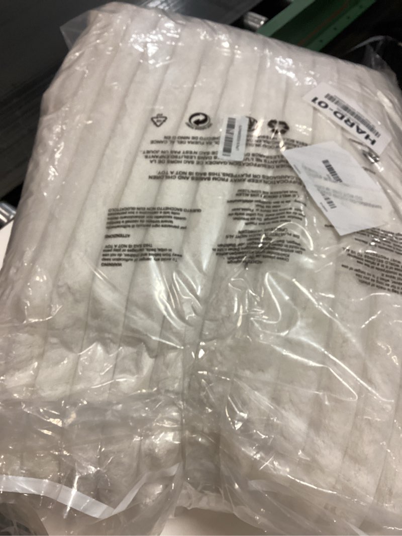 Condition photo showing As Is for BEDELITE Fleece King Comforter Set -Super Soft & Warm Fluffy Cream White Bedding, Luxury Fuzzy Heavy Bed Set for Winter with 2 Pillow Cases Cream White King