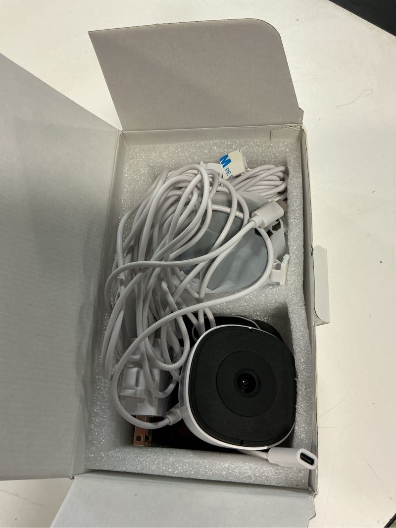 Condition photo showing Good Condition for infiya 2k no drill window camera-2 pack 2.4ghz & 5ghz wifi dome cameras for home security for indoor & outdoor monitoring, color night vision, human detection, 24/7 recording, ideal for apartment, k1 2.4g&5g 2-pack