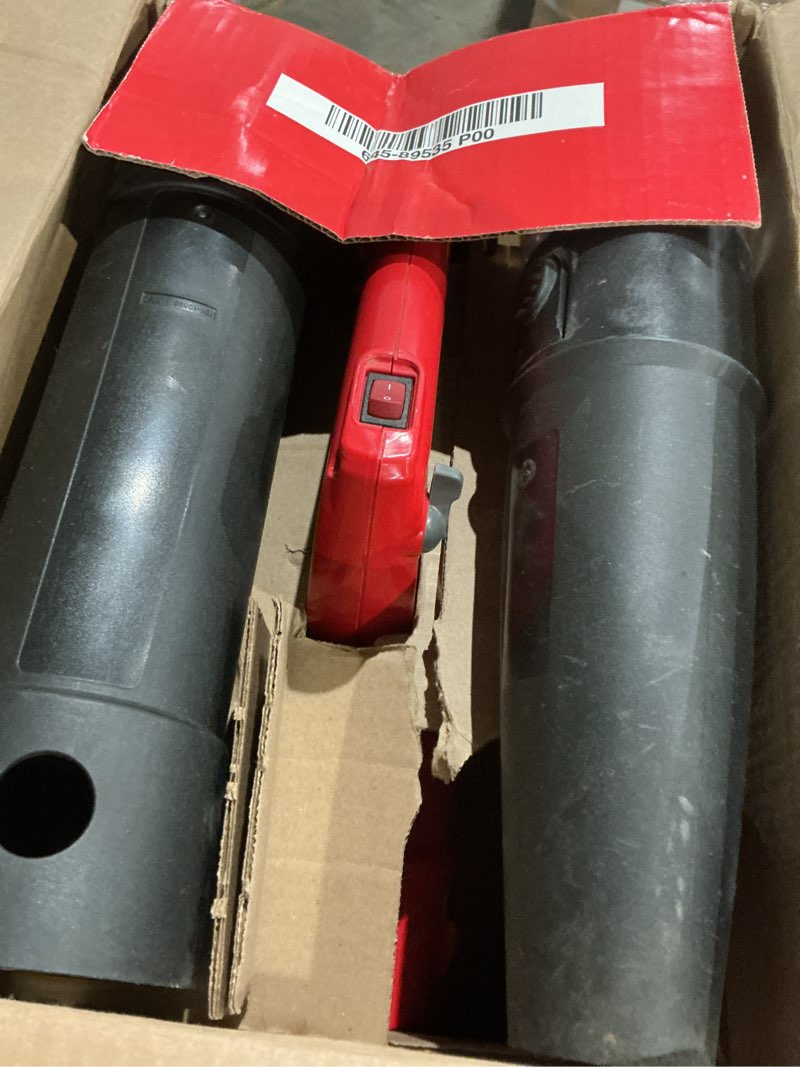 Condition photo showing As Is for craftsman cmxgaama25bl 200 mph 430 cfm gas handheld leaf blower