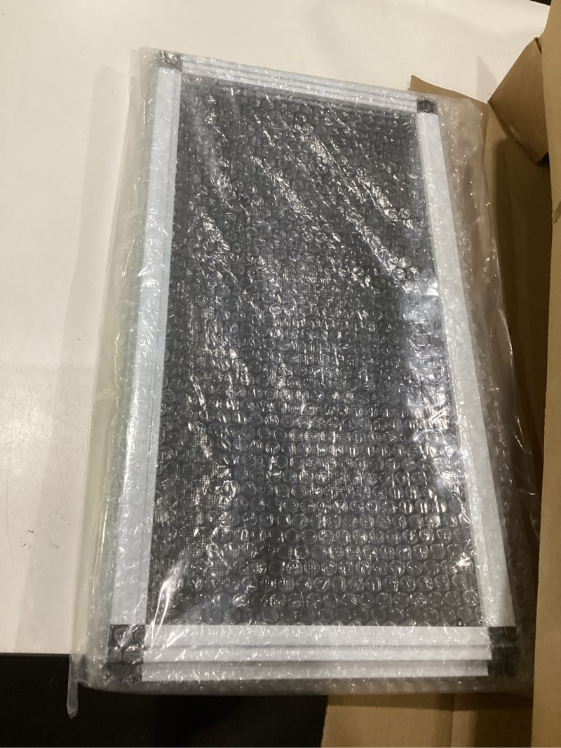 Condition photo showing Good Condition for expandable window screen, 2 pack adjustable window screen (10" h x 19" - 36" w) - small replacement window screens with frame, durable replacement screen for window 2 packs?10" h x 19" - 36" w?
