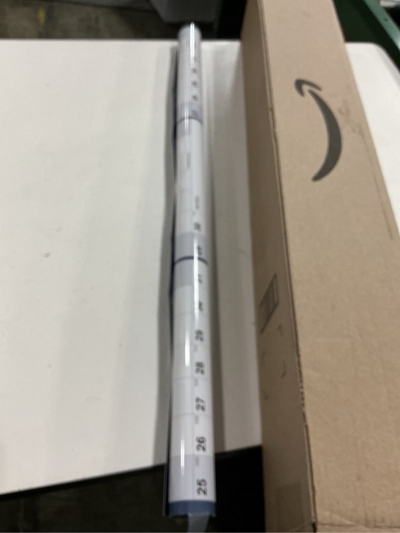 Condition photo showing Good Condition for 32" x 48" 2026 Wall Calendar, Large Rolled Wet & Dry Erase Wall Calendar 12 Month, Yearly Laminated Wall Calendars, Reversible Annual Planner, Horizontal/Vertical, with Julian Dates grey