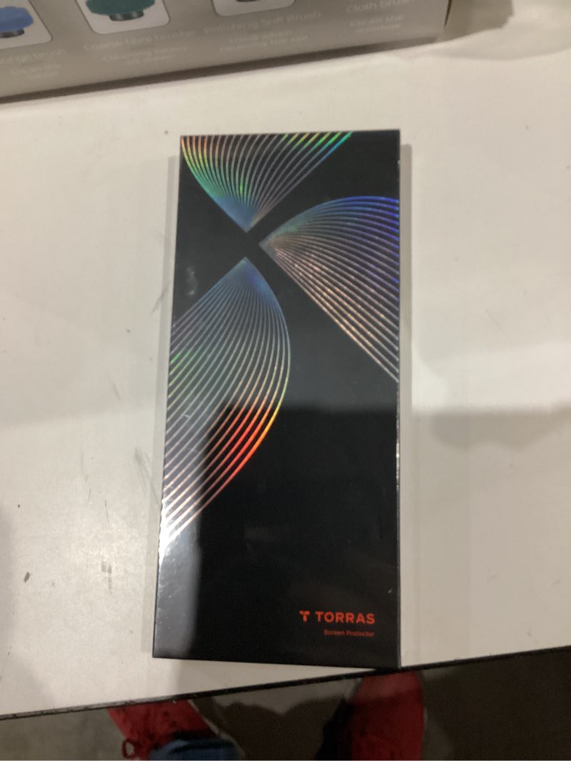 Condition photo showing New/Like New for torras unbreakable for iphone 17 pro screen protector, 9h+ military-grade,12 ft shatterproof, aerospace tempered glass 2 pack - full coverage, anti-scratch, bubble-free, easy installation,6.3 inch iphone 17 pro (6.3 inches)