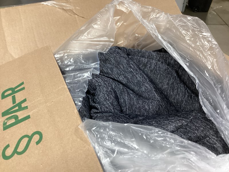 Condition photo showing Good Condition for bedsure california king comforter set - cooling and warm bed set, charcoal black reversible bedding for all season, 3 pieces, 1 california king size comforter (104"x96") and 2 pillow cases (20"x36") california king 03 - charcoal black - cooling