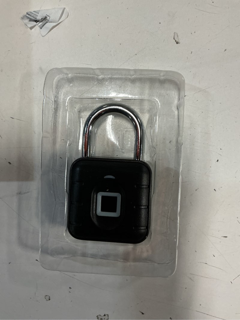 Condition photo showing Good Condition for NexusLab Smart Fingerprint Padlock, Locker Lock, Gym Lock with TUYA App Control, IP67 Waterproof, 10 Fingerprints, Stainless Steel Shackle for School Locker, Fence, Gym Locker & Outdoor Gatres