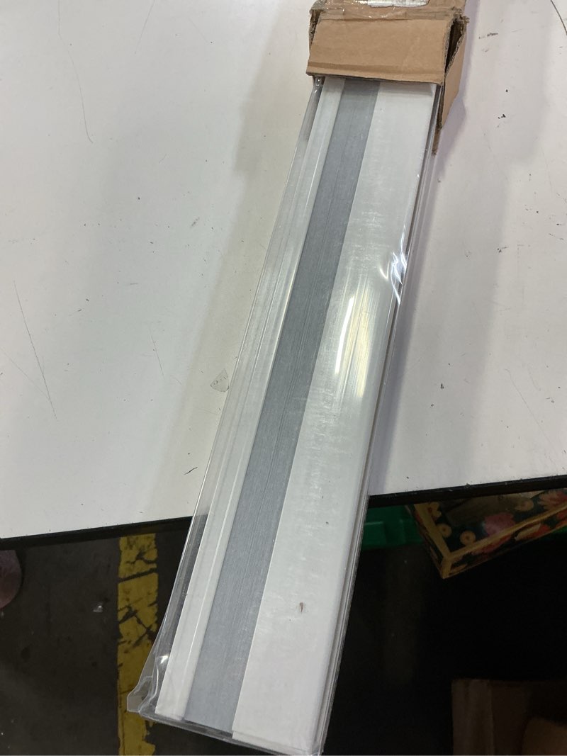 Condition photo showing New/Like New for changshade cordless cellular shades, light filtering honeycomb shades for windows, pull down pleated blinds, easy to install for indoor windows and french doors,16" w x 36" h, white blackout white 16"w x 36"h