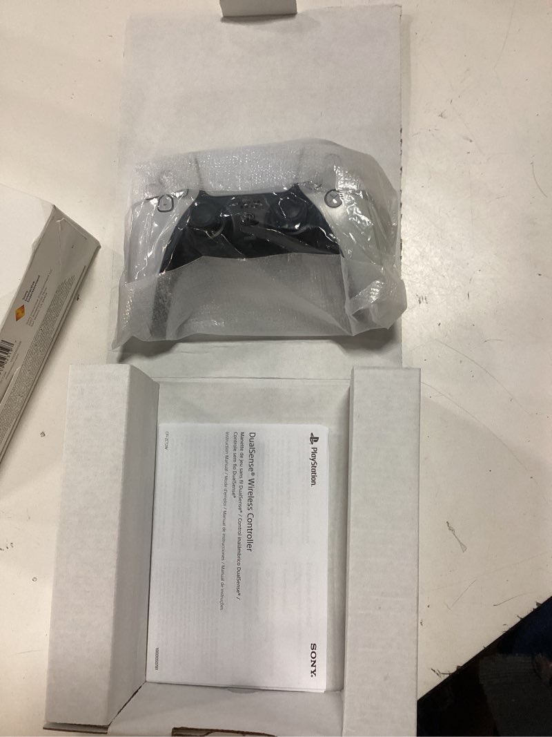 Condition photo showing New/Like New for playstation dualsense™ wireless controller - for ps5, pc, mac & mobile white dualsense
