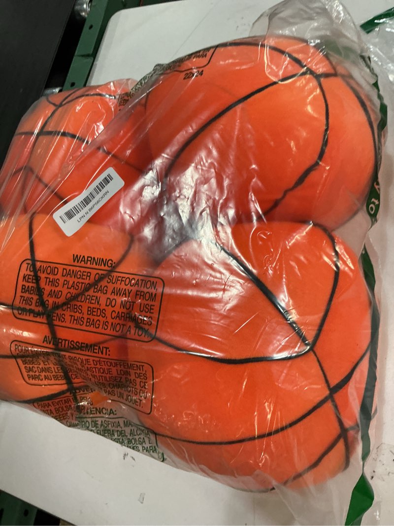 Condition photo showing Good Condition for Conagel 4 Pcs Plush Basketball Pillow 9 Inch Soft Stuffed Basketball Throw Pillows Fluffy Sports The