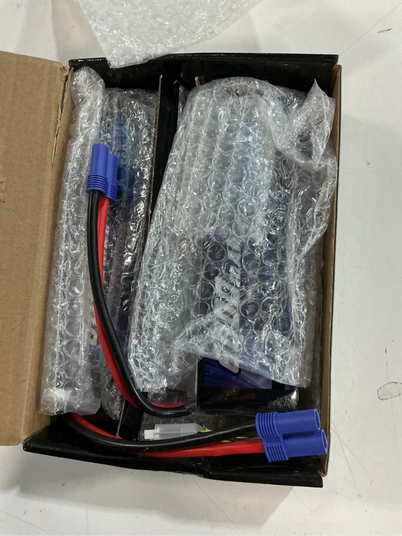 Condition photo showing Good Condition for zeee 3s lipo battery 6000mah 11.1v 120c soft case rc battery with ec5 connector for helicopter airplane quadcopter rc airplane rc car truck boat(2 pack)