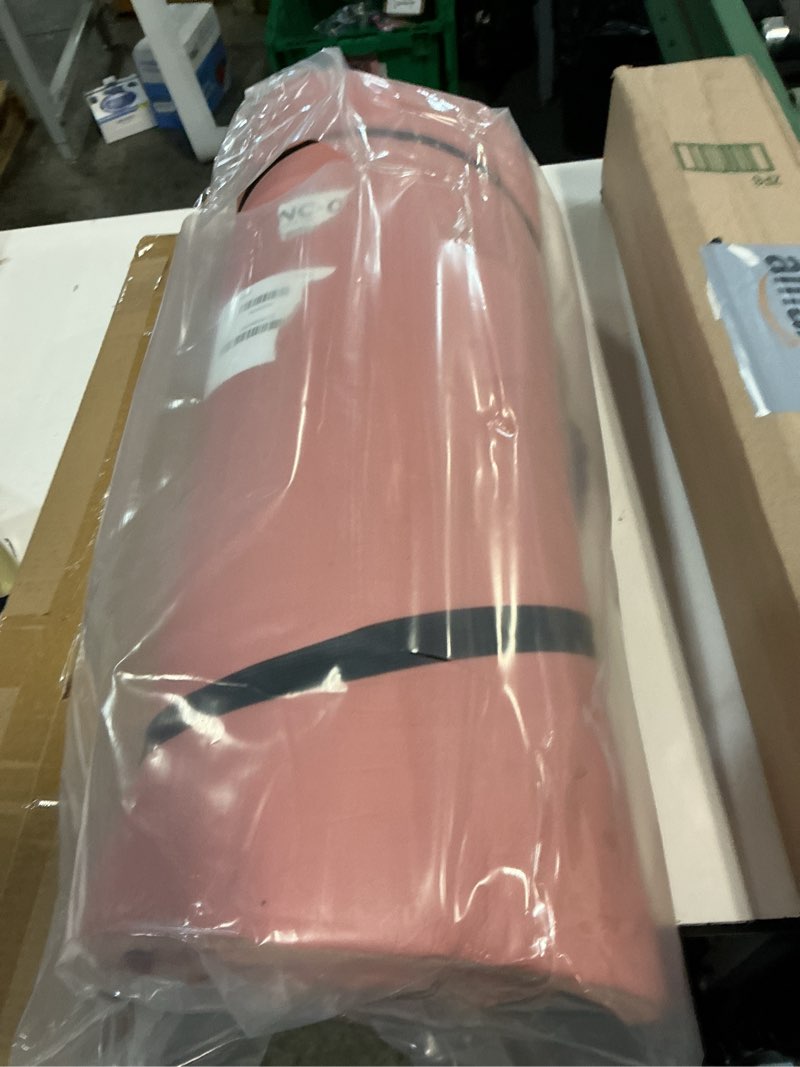Condition photo showing New/Like New for retrospec solana yoga mat 1" thick w/nylon strap for men & women - non slip exercise mat for home yoga, pilates, stretching, floor & fitness workouts rose 1 inch