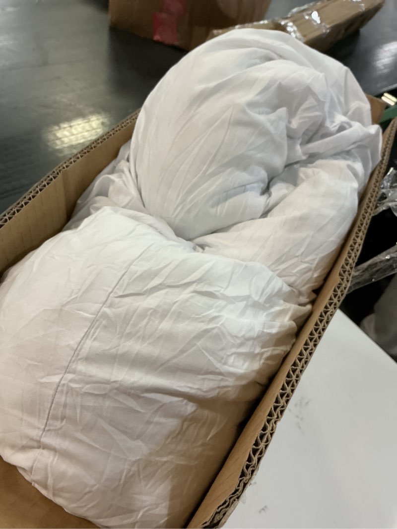 Condition photo showing As Is for Set of 2 Plump Cotton Fabric Throw Pillow Inserts, Filler for Decorative Cushion Cover, 26 X 26 Inches, There are Multiple Sizes to Choose from 26x26 Inch