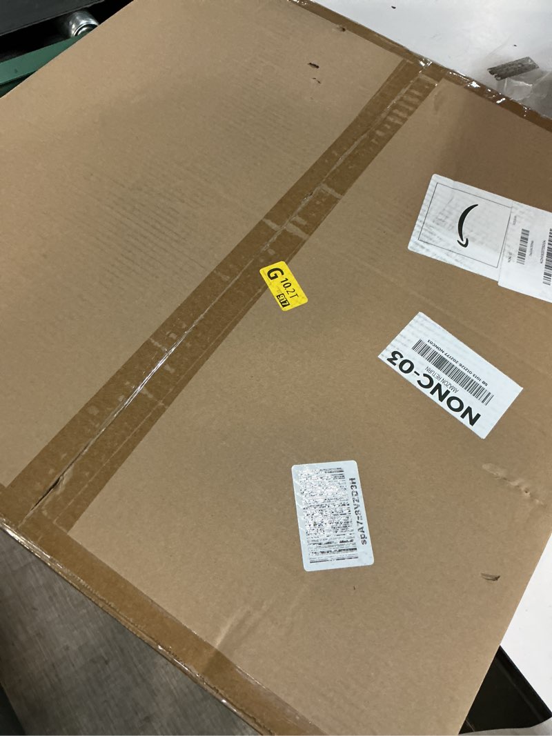 Condition photo showing Good Condition for 3 Ring LED Chandelier Black Gold Chandelier Light Fixture Dimmable Round Foyer Chandeliers Modern Circular Chandeliers Light for Dining Room Entry Bedroom Office Living Room 24in Black Vintage Gold Round 55W 23in