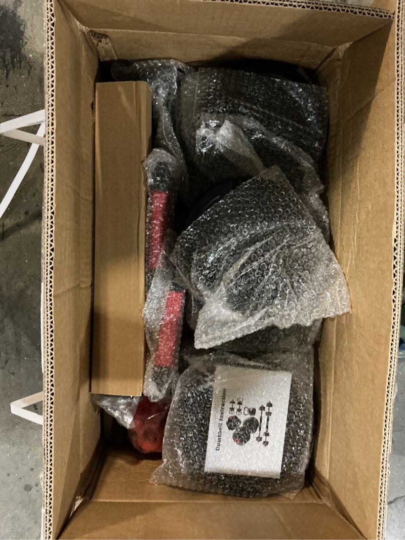 Condition photo showing New/Like New for Adjustable Dumbbell Set, 10/20/30/45/70/90lbs Free Weight Set with Connector, 4 in1 Dumbbells Set Used as Barbell, Kettlebells, Push up Stand, Fitness Exercises for Home Gym Suitable Men/Women 45LB(22.5LB Pair)