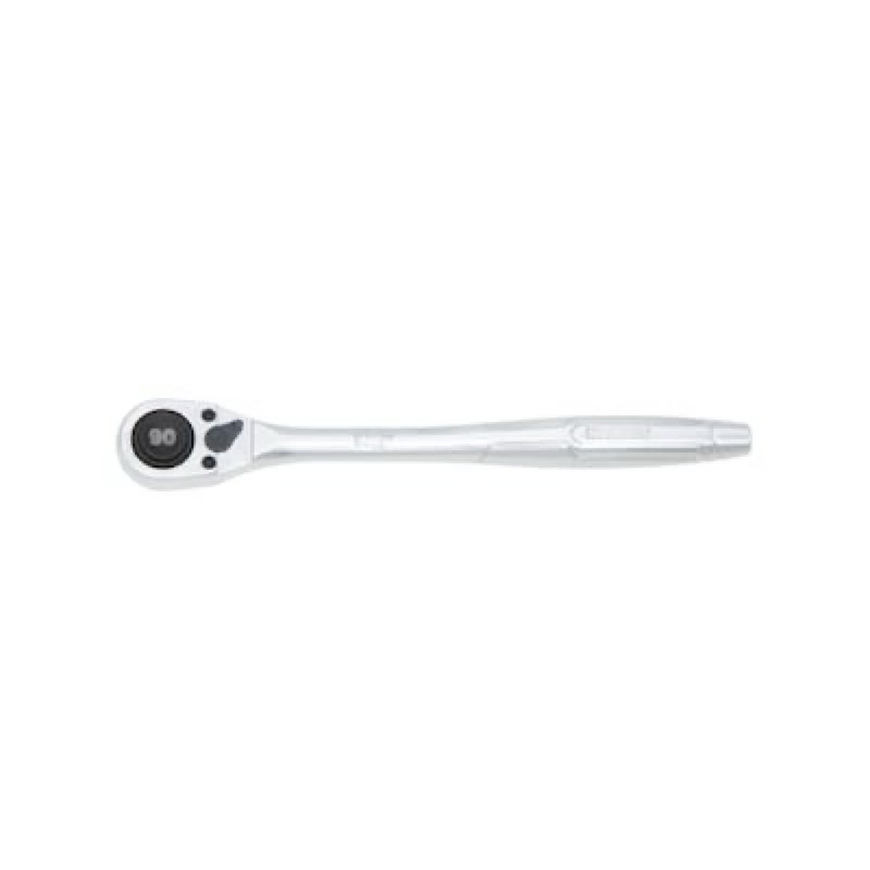 kobalt 90 -tooth 1/4-in drive full polish handle ratchet