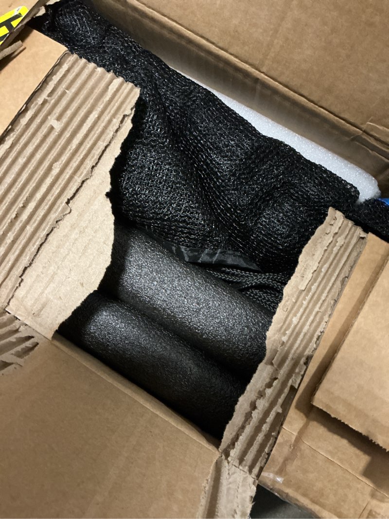 Condition photo showing Good Condition for zoomster trampoline replacement enclosure poles with clamp and hardware fits 6 straight poles trampoline (no tool needed. can be assembled by only one adult) 14ft pole with net