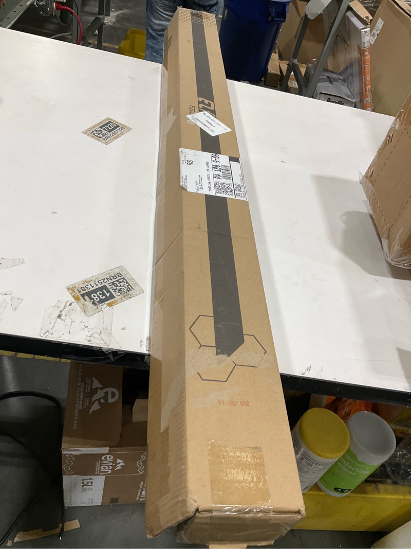 Condition photo showing Good Condition for Tension Curtain Rod by EZFurni,42-123 Inches,Heavy Duty Tension Rods for Windows, No Drilling Adjustable Curtain Rod for Patio, Hold Up Blackout Curtains and Non Slip, White White 42-123 inch 1Set