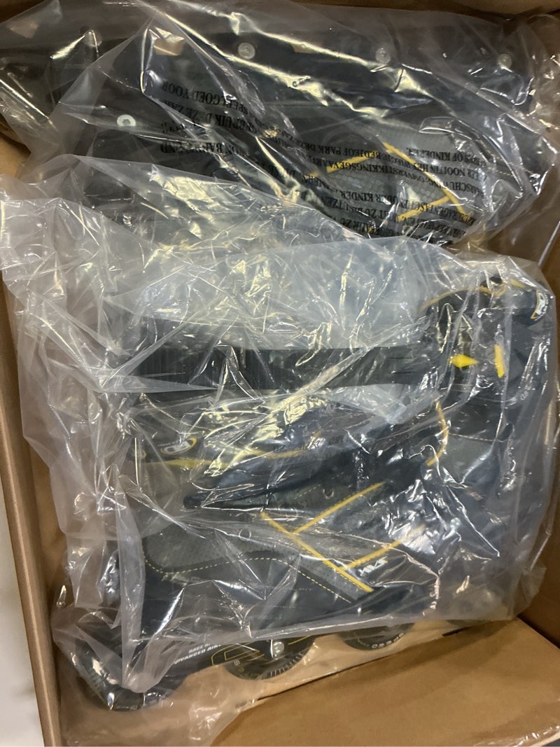 Condition photo showing New/Like New for Roller Derby AERIO Q-60 Men's Inline Skates Black/Gold US 12/UK 11