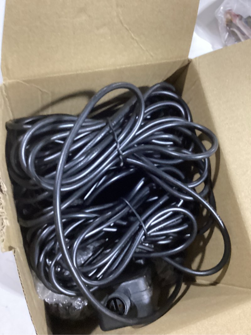 Condition photo showing Good Condition for outdoor landscape lighting low voltage, 65.6ft wired led spot light with plug-in transformer, ip65 waterproof outside uplight 18w 1800lm for yard garden tree pathway house, warm white 3000k, pack of 6 6-light