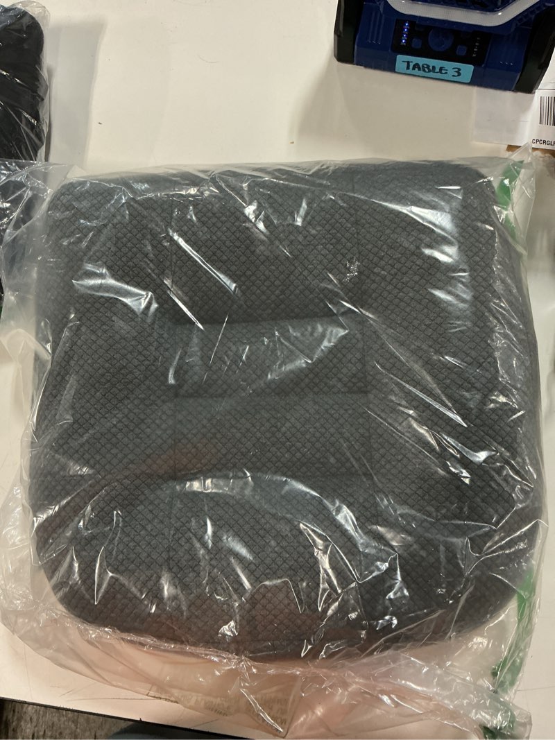 Condition photo showing New/Like New for adult booster seat cushion, car seat cushions for short people/thick office chair booster seat increase field ?of view, for trucks, car, office chair, home, wheelchair,angle lift seat cushion (grey) gray regular