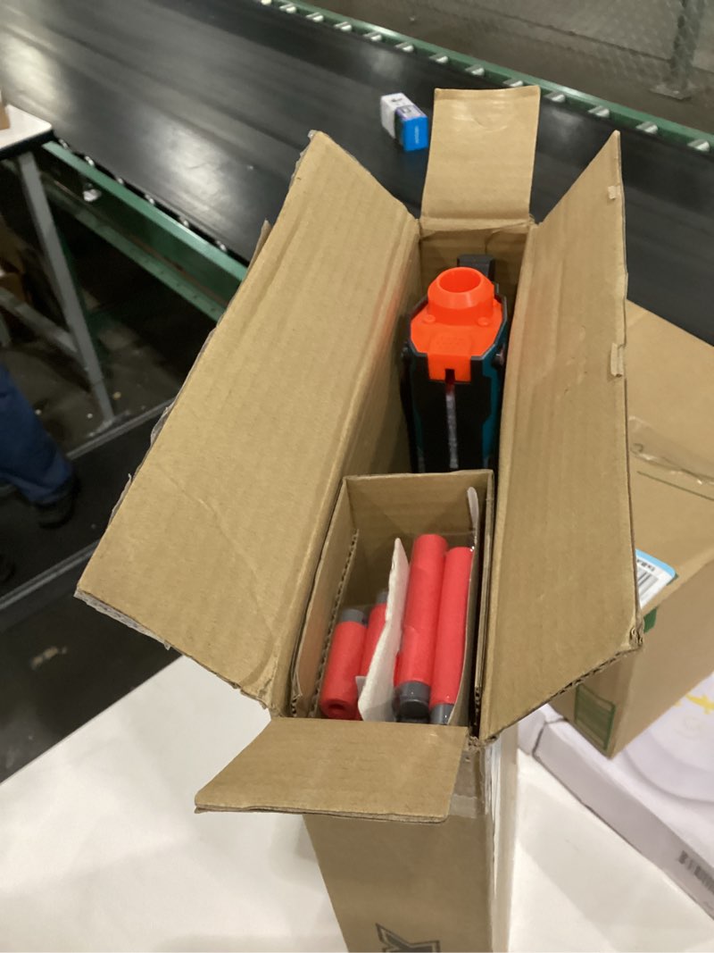 Condition photo showing As Is for XSHOT Skins Pro Series 1 Long Shot Blaster by ZURU with 40 Darts, Air Pocket Technology Darts and Dart Storage, Outdoor Toy, Teens and Adults, Age 14+ Sinister