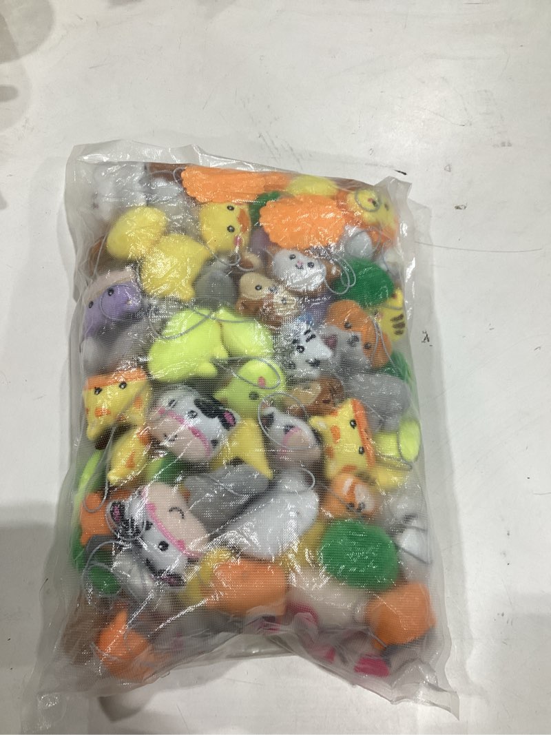 Condition photo showing New/Like New for Libima 150 Pcs Mini Stuffed Animals Sea Animal Fruit Plush Keychain Set for Carnival Birthday Classroom Prizes Decoration for Clothes (Jungle Animals) 150 Jungle Animals