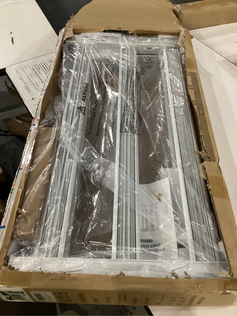 Condition photo showing Good Condition for not tested**** 600w led grow lights for indoor plants full spectrum, foldable growing lamp, 4x4ft coverage, 6 bar diodes dimmable daisy chain bar style grow light for indoor growing 33.5 inch(600w)