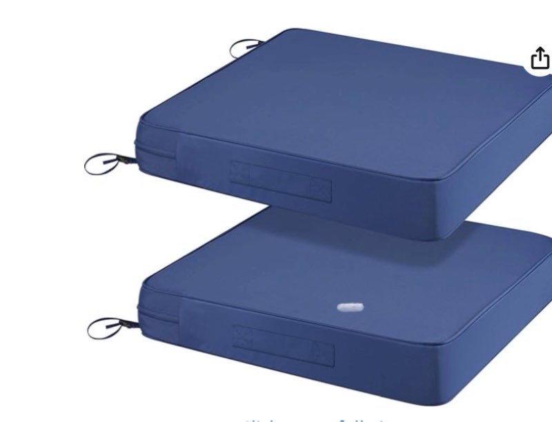 PATIOASIS All-Weath_ndack Chair Cushions New