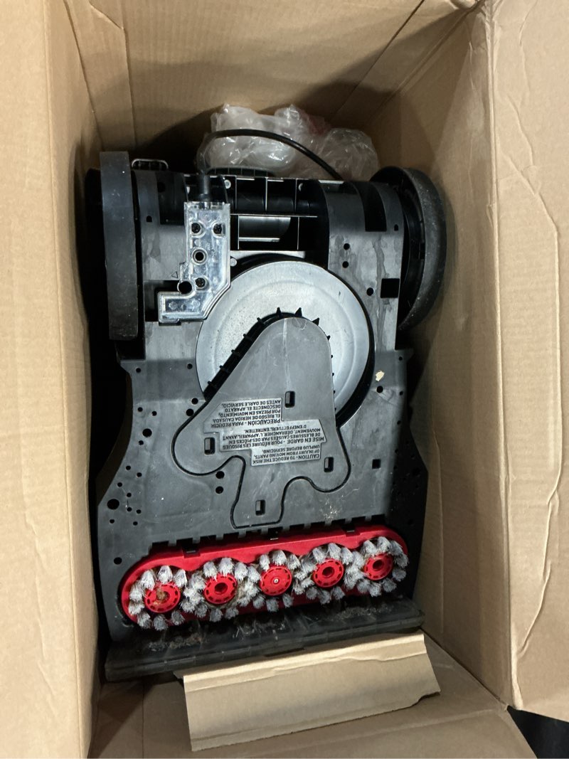 Condition photo showing As Is for hoover powerscrub xl pet carpet cleaner machine, upright shampooer, fh68050, black