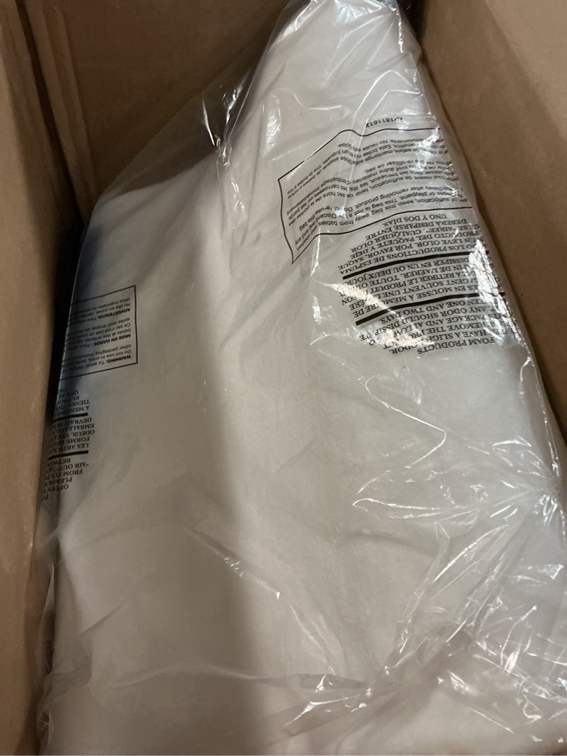 Condition photo showing Good Condition for sleep innovations memory foam contour pillow, standard size, head, neck, and shoulder alignment, side and back sleepers, medium support standard contour pillow