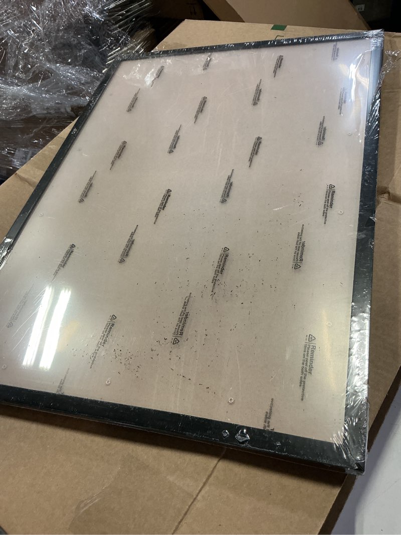 Condition photo showing Good Condition for HUKONHEP 17x24 Black Picture Frames, Photos Frame with Plexiglass, Wall Gallery Photo Frames, Horizontal and Vertical for Wall Mounting, Home Office Decoration 17"x24"