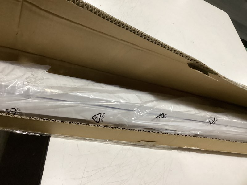 Condition photo showing Good Condition for No Tools No Drill Cordless Mini Blinds 21" Wx 36" H, 1" L-Shaped Blades, Horizontal Vinyl Blinds for Indoor Windows, White 21x36in