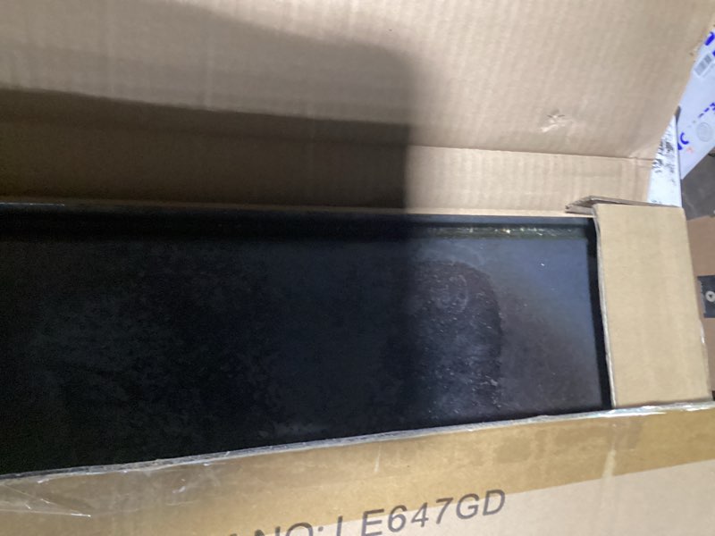 Condition photo showing As Is for AEB76124701 Griddle Stove Replacement Parts for LG Gas Stove Top Center Burner Cast Iron Stovetop Griddles Pan LG LSGL5833F LSGL6337F LTGL6937D 5 Burner Range Cooktop Middle Griddle Plate 1 Pcs