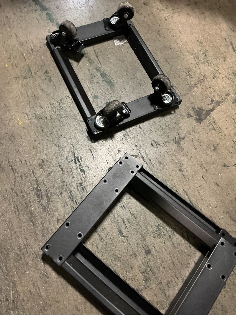 Condition photo showing As Is for CURT 16042 Replacement Dodge Ram Puck System 5th Wheel Adapter with Standard Rails, 25,000 lbs