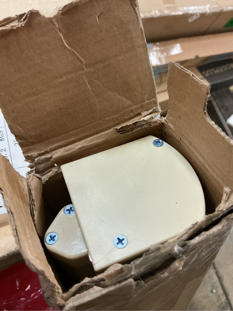 Condition photo showing As Is for chrisdowa cordless zebra blinds for windows, dual layer free-stop light filtering window roller shades, pull down privacy zebra shades for home, office, bedroom, door (56" w x 72" h, beige) 56"w x 72"h beige