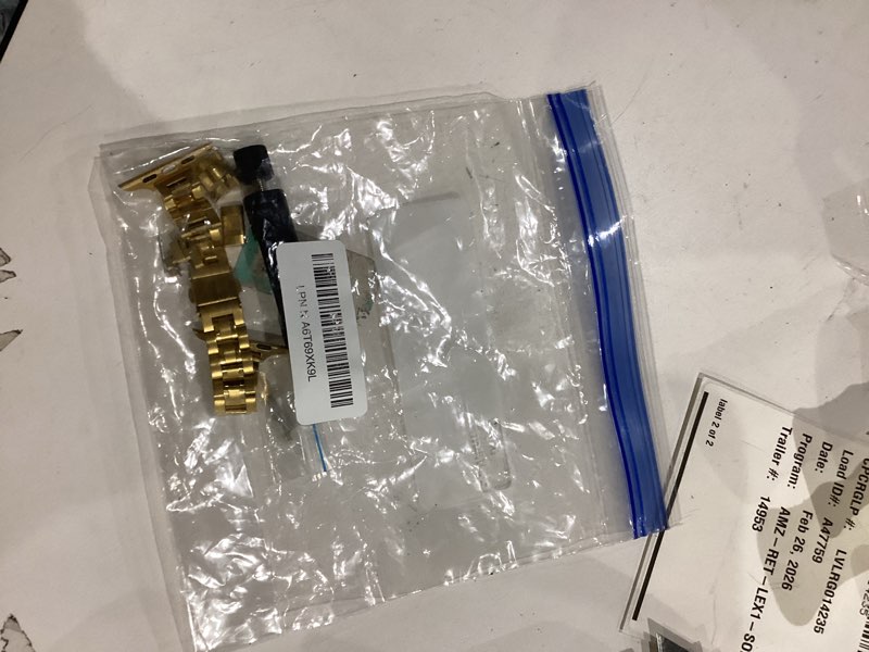 Condition photo showing New/Like New for STIROLL Thin Replacement Band Compatible for Apple Watch 49mm 46mm 45mm 44mm 42mm(Series 3 2 1), Stainless Steel Metal Wristband Women Men for iWatch Ultra SE Series 11 10 9 8 7 6 5 4, Gold (no case) Gold (no case) 49mm/46mm/45mm/44mm/42mm(Series 3 2 1)