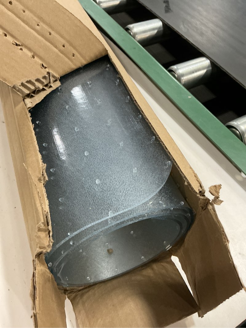 Condition photo showing New/Like New for thickened chair mat for carpet - 47”x 35.5” heavy duty office chair mat for low-pile carpeted floors. carpet protector for office computer desk chair. easy rolling, clear rectangular