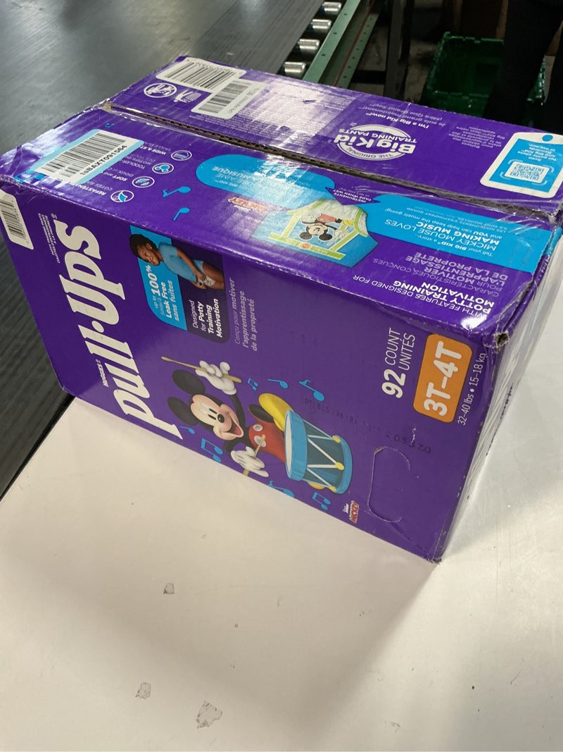 Condition photo showing New/Like New for Pull-Ups Boys' Learning Designs Training Pants Giga Pack - Size 3T-4T - 92ct