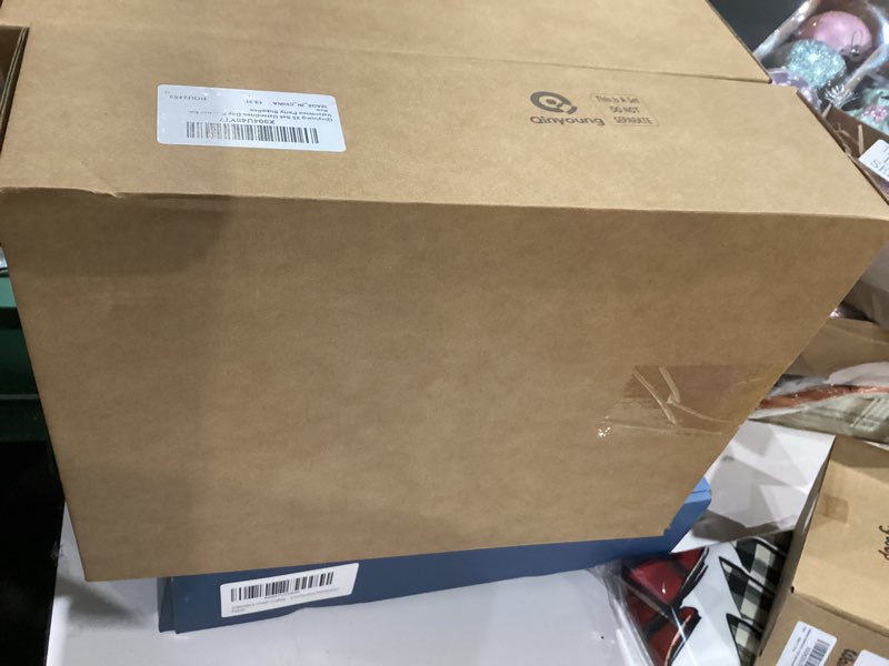 Condition photo showing As Is for Qinyoung 25 Set Galentines Day Party Banner Decorations Espresso Martini Pink Bow Tableware Set Galentines Day Disposable Paper Dinner Plates Napkins and Cups for Valentines Party Supplies