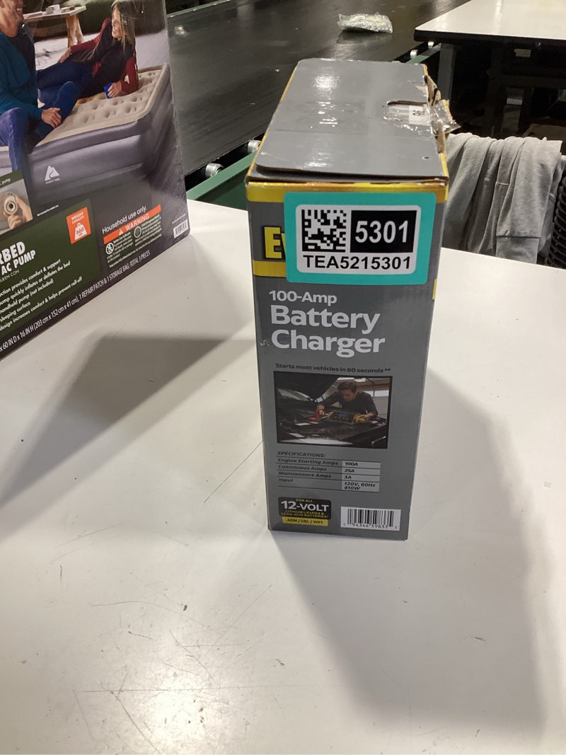 Condition photo showing Good Condition for everstart 100 amp battery charger