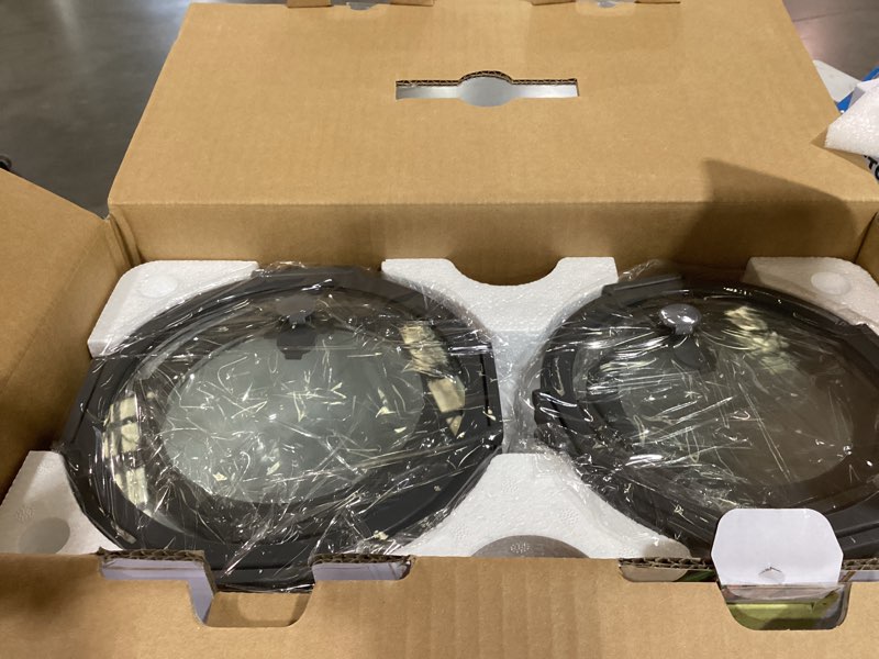 Condition photo showing New/Like New for 12-pack glass containers with tempered lids – borosilicate, oven-safe(-4°f~950°f), airtight, bpa-free, multi-size for meal prep, dishwasher safe (gray)