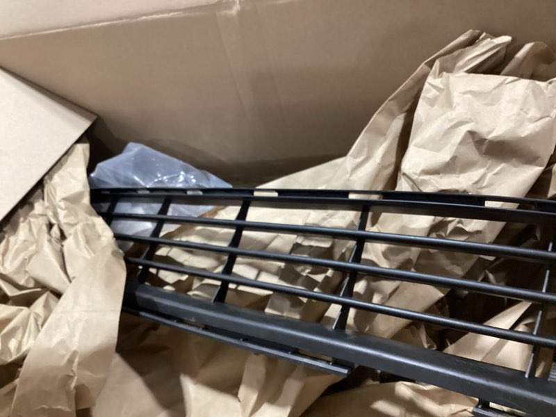 Condition photo showing New/Like New for perfit liner front bumper lower grille grill 2011 2012 2013 compatible with toyota corolla direct replacement parts primed black to1036125 5311202280 front lower 2011-2013