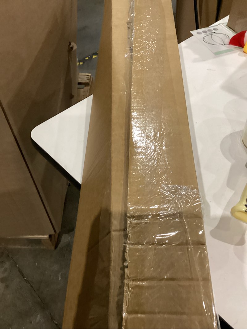 Condition photo showing As Is for Garage Door Brush Seal – CEPIA Black Bottom Sweep – Roll-Up Door Stripping, 2.80\" Wide x 39.3\"      Long, Aluminum Alloy Base, Ideal for Exterior Doors and Industrial Use (472.4 in / 1200 cm)