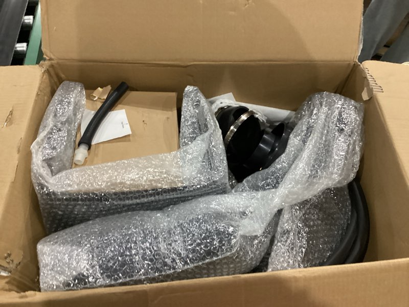 Condition photo showing As Is for cold air intake + red filter compatible with ram 1500/classic 3.6l v6 2013-2019