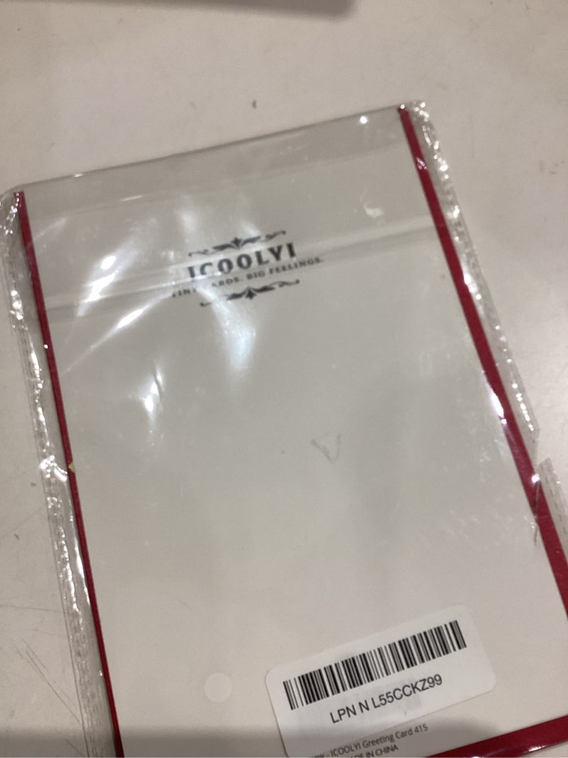 ICOOLYI Funny 50th Birthday Card Gift?Humorous Greeting Card for Men, Women, Him, or Her – 50 Year O