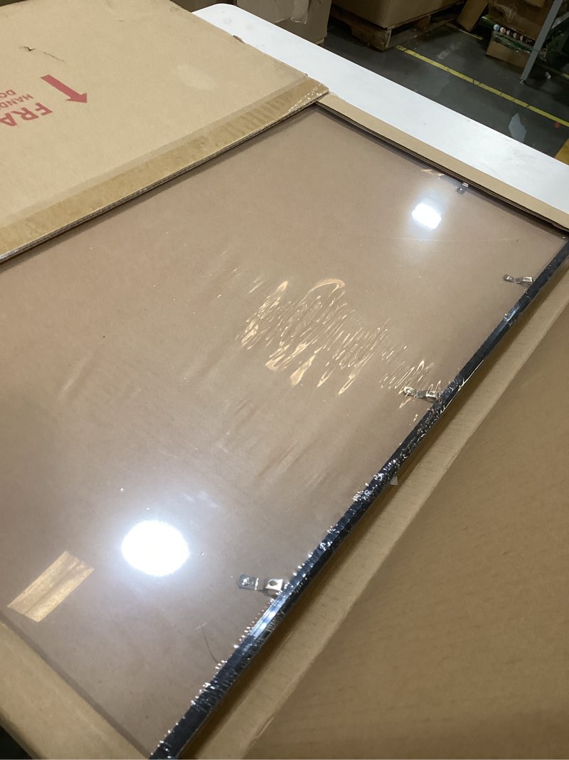 Condition photo showing Good Condition for LaVie Home 28x28 Picture Frame for Wall Display, 28x28 Black Picture Frame with HD Plexiglas, 28 x 28 Photo Frame 1 Pack, Picture Frames for Displaying Photos, Classic Collection