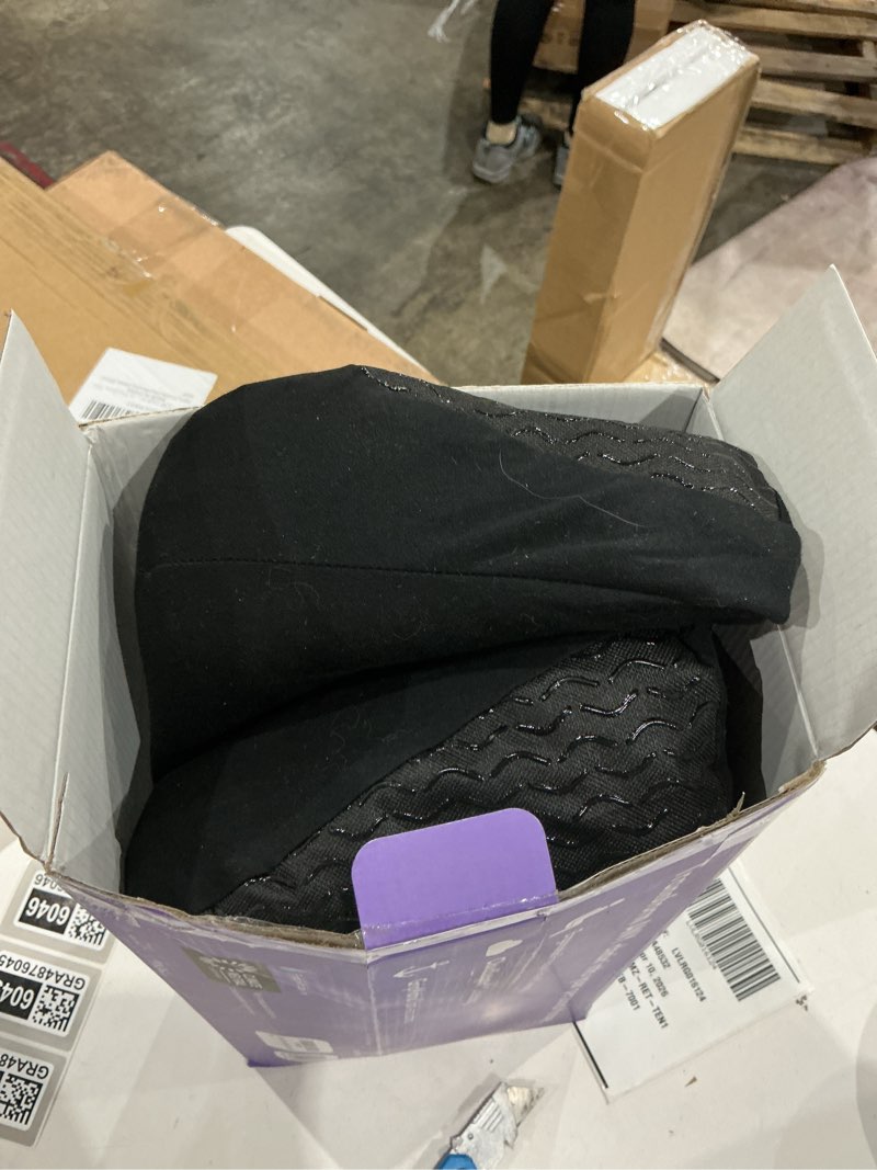 Condition photo showing Good Condition for cushion lab patented pressure relief seat cushion for long sitting hours on office & home chair - extra-dense memory foam for soft support. car pad for hip, tailbone, coccyx, sciatica - black
