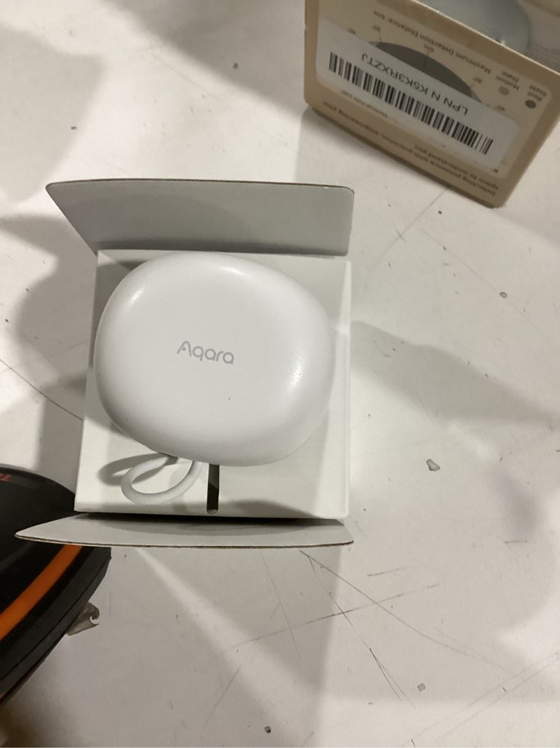 Condition photo showing Good Condition for Aqara Zigbee Presence Sensor FP1E, mmWave Radar Wired Motion Sensor, AI Spatial Learning, Supports HomeKit, Alexa, Google Home, Matter Over Bridge, Requires Aqara Zigbee 3.0 Hub
