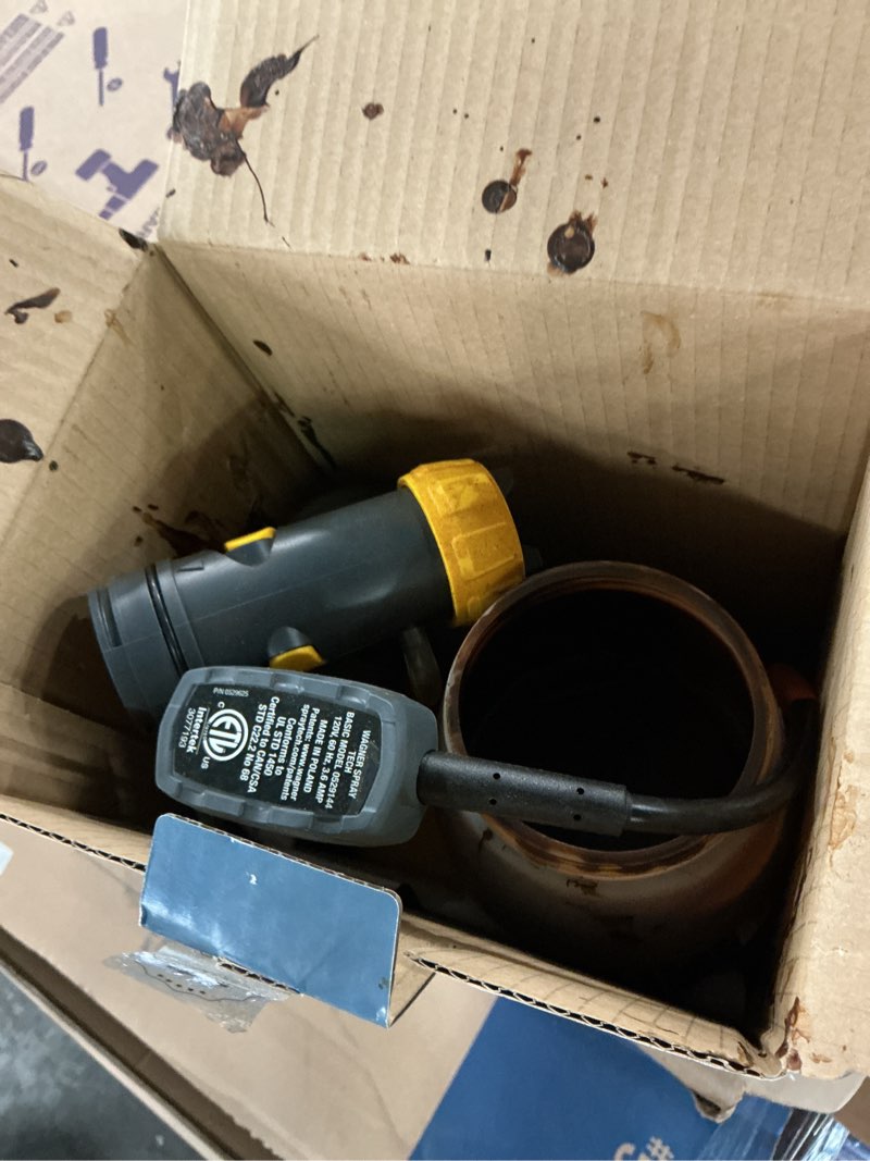 Condition photo showing As Is for wagner control spray qx2 electric handheld hvlp paint sprayer (compatible with stains)
