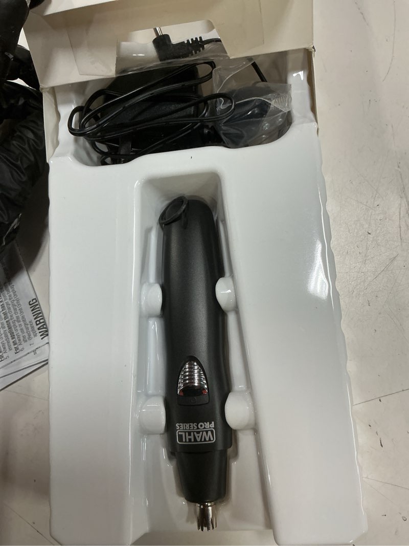 Condition photo showing Good Condition for wahl pro series® rechargeable eyebrow, ear & nose hair trimmer for men – painless dualtech® eyebrow trimmer & facial hair removal device – model 3025656