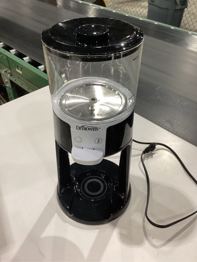 Condition photo showing Good Condition for dr. brown's insta-prep warm water dispenser to instantly prepare baby’s formula bottle,large capacity glass tank with 3 temperature settings,black
