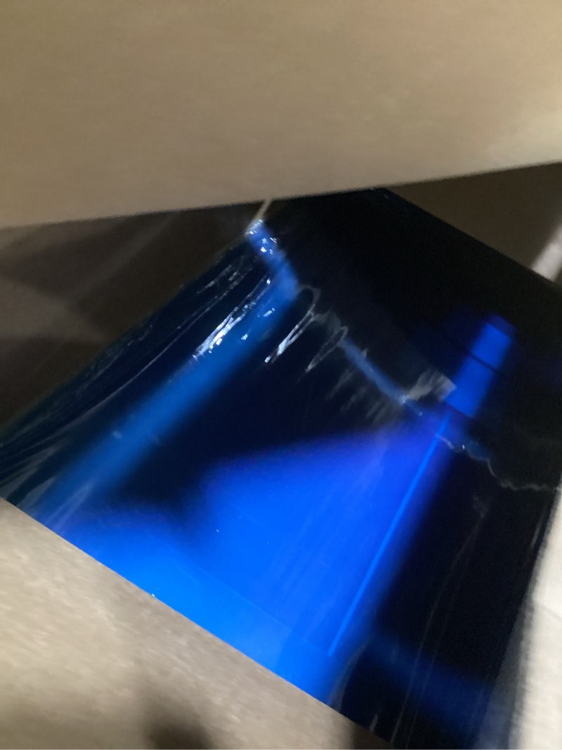 Condition photo showing Good Condition for icona bay pet plexiglass, thin & flexible plastic sheets (24x36 x 0.03 inch, clear, 2 pack), pet sheeting is pliable unlike acrylic, easy to cut for diy art projects & protective barriers 24x36 2